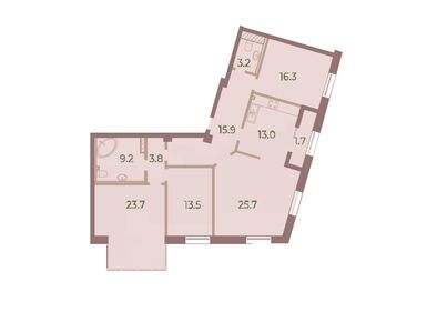 Планировки четырехкомнатные в ЖК Neva Haus (Нева Хаус)