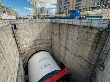 В Петербурге началось строительство нового участка «зеленой» ветки метро