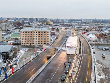 В Петербурге открыли движение по Витебской развязке