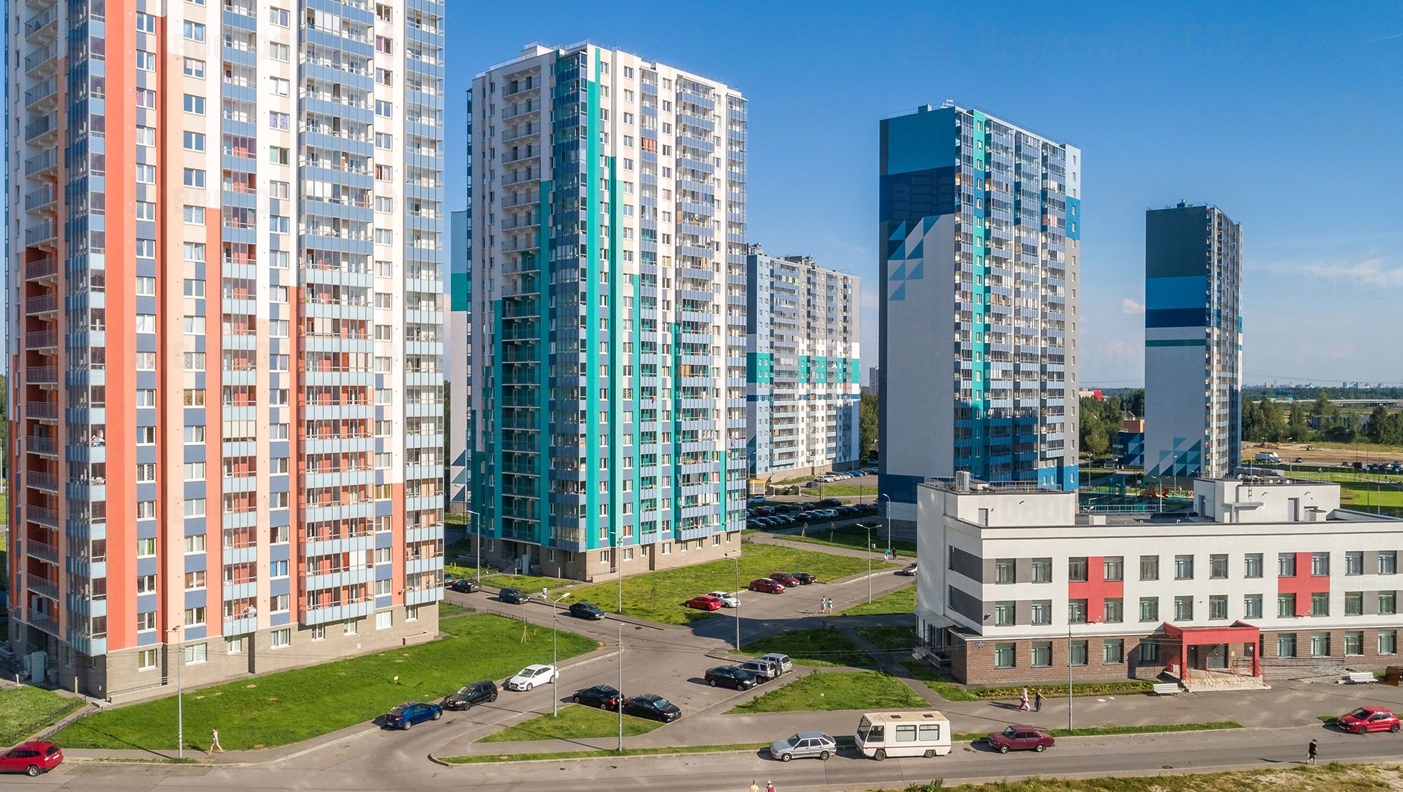 новая охта жилой комплекс санкт петербург