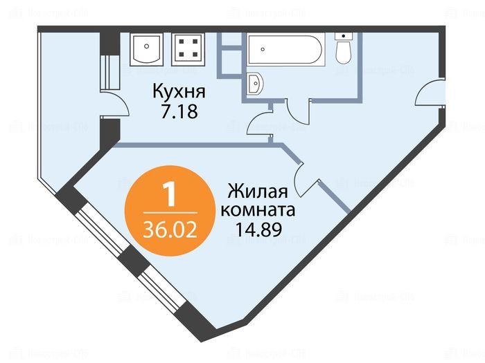 Купить Студию Метро Девяткино Санкт Петербург Вторичка