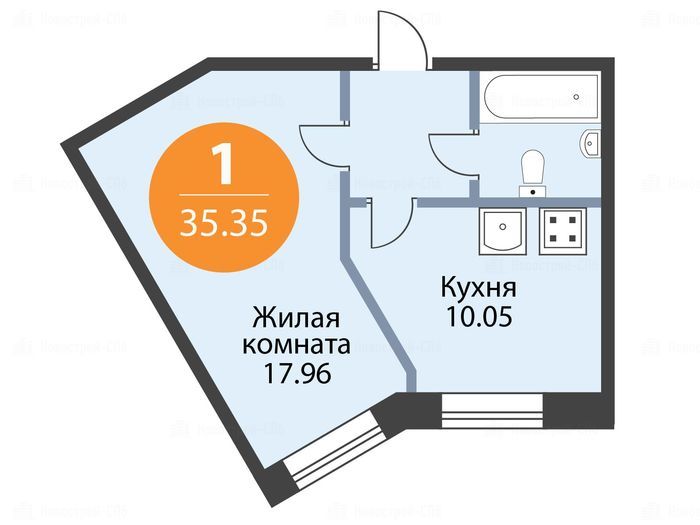 Купить Студию В Мурино Евроремонт 2025 Год