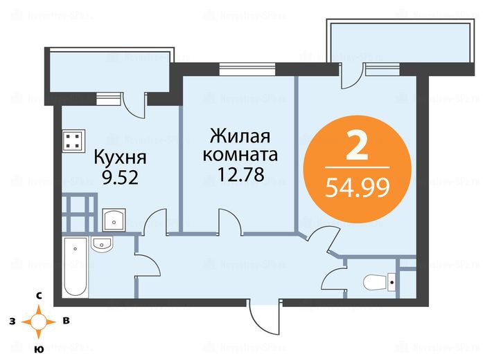 Купить Комнату У Метро Лесная Спб