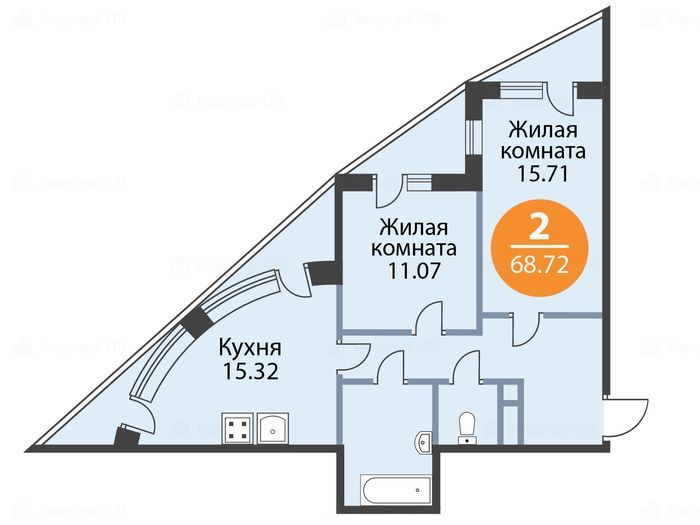 Купить Квартиру В Славянке Спб 2 Комнатную