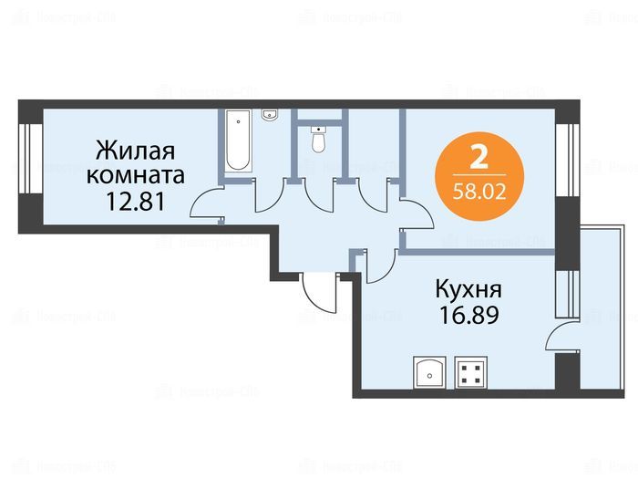 Купить Студию Метро Девяткино Санкт Петербург Вторичка