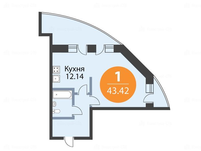 Купить Однушку Вторичку Коломяжский Пр 28