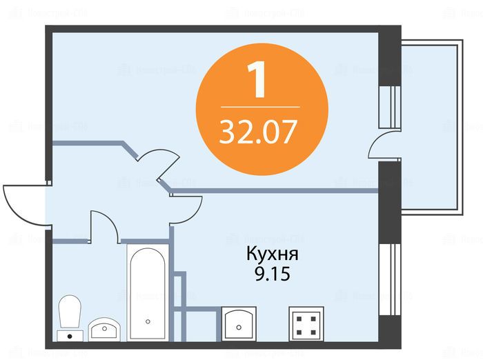 Купить 1 Комнатную Квартиру В Янино Вторичка