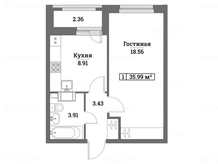 Купить Студию Метро Девяткино Санкт Петербург Вторичка